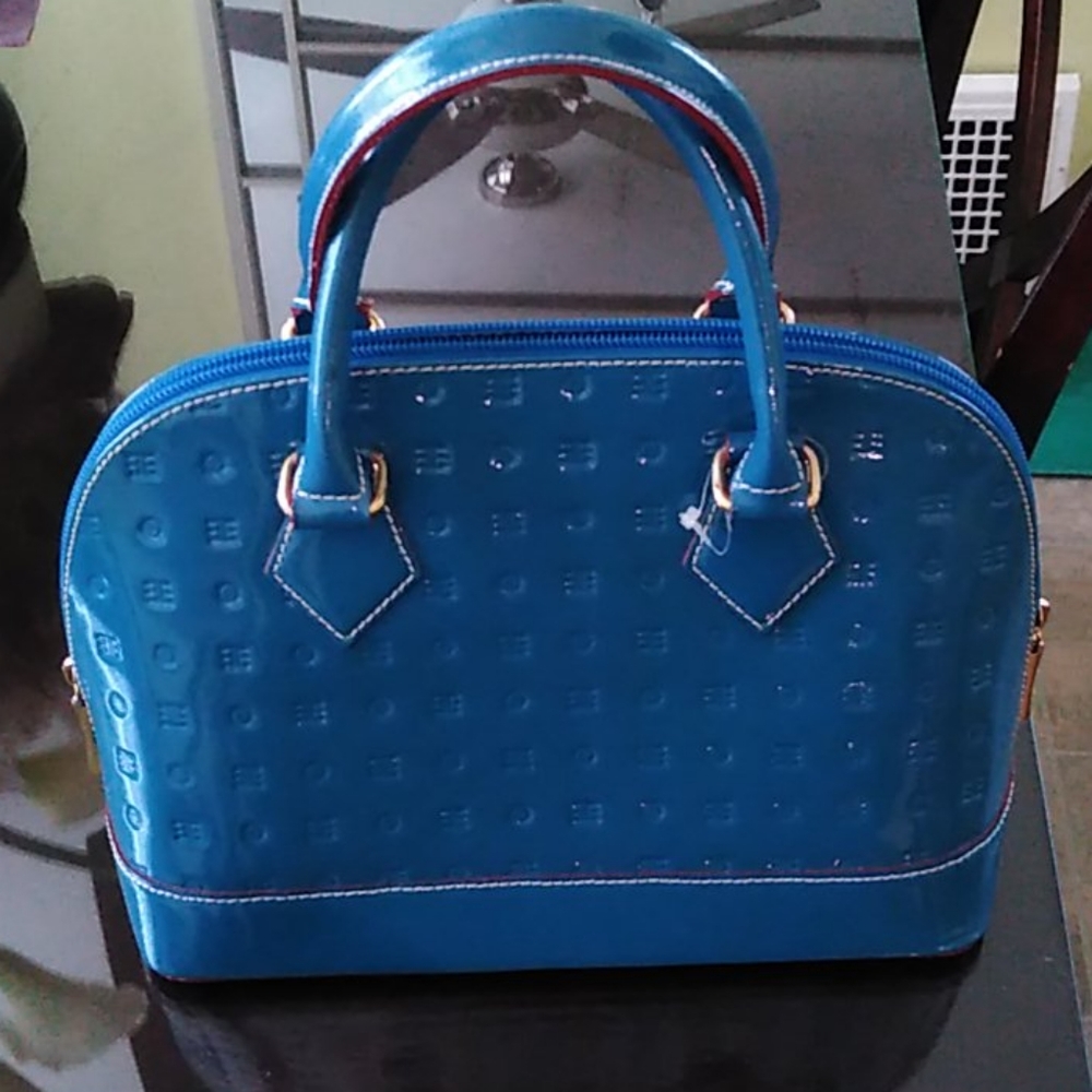 Arcadia purse blue
